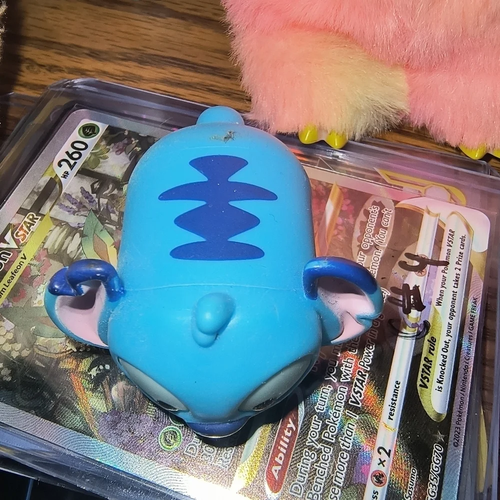 Disney Blue and Pink Stitch Tumtum Animal Figure